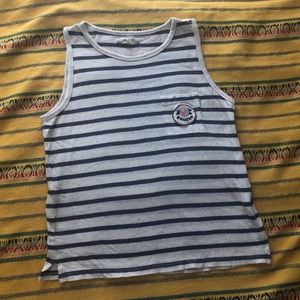 Madewell “#Hiatus” Striped Tank